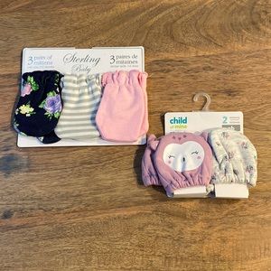 Lot Baby Mittens - Girls